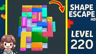 Shape Escape Level 220 Solution Walkthrough