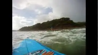 Learning How to Surf in Nicaragua GoPro HD