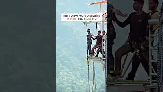 Top 5 Adventure Activities in india you should try✨