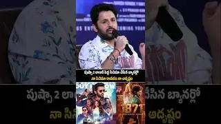 Hero Nithin Shocking Comments On About Pushpa 2 Movie #shorts ssptv.