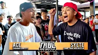 Teritoryo Rap Battle League - Ace VS. Syete @Cabanatuan City Night Market