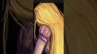 Rendering saves lives 🤌 #trend #tangled #digitalartist