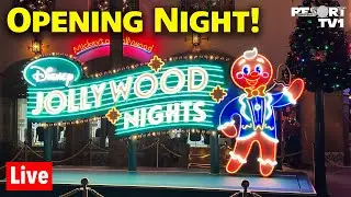 🔴Live: Opening Night - Disney's Jollywood Nights 2025 at Hollywood Studios - Walt Disney World