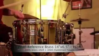 Pearl Reference Brass 1465 vs. Pearl Sensitone Steel 1465 (Alexey GL&Uuml;CK Menshikov)