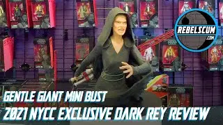 Star Wars Gentle Giant 2021 NYCC Exclusive Dark Rey Mini Bust Review