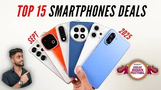 TOP 15 Smartphones Deals You Can't Miss 🔥 Amazon Great Indian Festival Sale 2025
