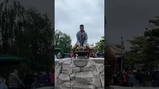 Pulling The Sword In The Stone At Disneyland Paris