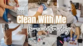 ENTIRE APARTMENT CLEAN WITH ME | EXTREME ALL DAY CLEANING MOTIVATION | Olivia Sward