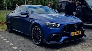 BRABUS 800 Mercedes E63S AMG - Revs, Accelerations & Launch Controls!
