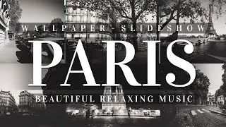 Louvre Museum   Black&White Photography 4K Slideshow Wallpaper   Beautiful Relaxing Music