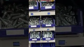 MonolithIoT Factory Line-side Storage System Smart Shelf Suit Lean Manufacturing #smartshelf