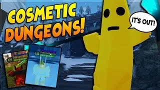 NEW UPDATE! COSMETIC DUNGEONS IS OUT! *ALL DUNGEON COSMETICS* NEW LOBBY FOR DUNGEON QUEST ROBLOX