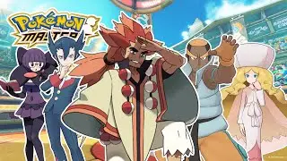 POKEMON MASTERS Unova Champion Stadium Showcase 14/18 types