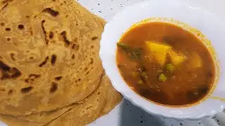 aj allo matar ki sabji banate hain