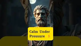 How Stoics Stay Calm Under Pressure|Ancient Wisdom for Stress Relief|#mindset #calm #stoic #pressure