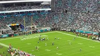 An evening at TIAA Bank Field (Jacksonville, FL): NFL Preseason