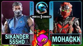 MK1 Sikander555HD (SUB-ZERO) VS Mohackk (SEKTOR)🥊Mortal Kombat 1🥊4K 60ᶠᵖˢ