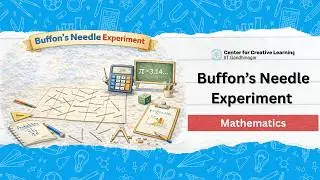 Buffon's Needle Experiment with 500 Sticks
