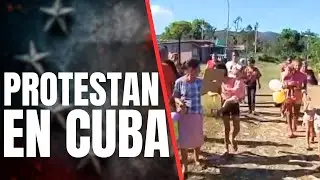 PROTESTAN EN CUBA 25 DIAS SIN AGUA NI ELECTRICIDAD