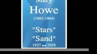 Mary Howe (1882-1964) : 