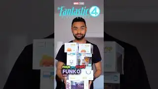 All the Fantastic Four: First Steps Funko Pops #funkopop #fantasticfour