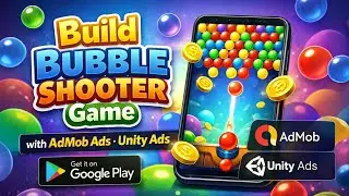 Make bubble shooter game in unity | Create bubble shooter game | unity source code free download