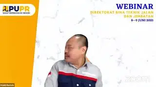 Webinar Direktorat Bina Teknik Jalan dan Jembatan