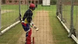 Kamran akmal net practice in Nca lahore