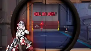 what a 99% luck 1% skill sniper in strinova looks like