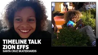 Zion Effs Challenges Maurio McCoy To Kickflip Duel! Timeline Talk | Santa Cruz Skateboards Minions
