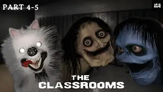 DEMON DOG, WITCH MOMO & BLUE MOMO ARE HAUNTING AGAIN | The Classrooms 0.8 Part 4-5
