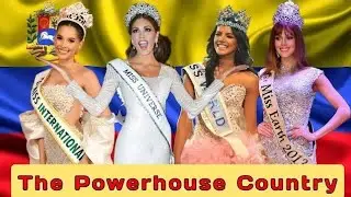 Venezuela is the Powerhouse Country in International Beauty Pageants 