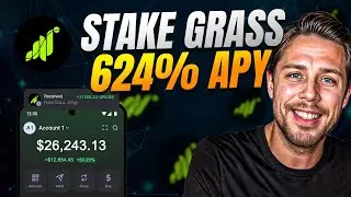 How to Stake Grass Coin on Jupiter 🚀 Earn Up to 624% APY