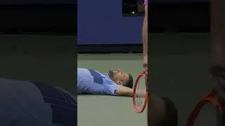Djokovic vs. Agassi in a BACKHAND battle 👀