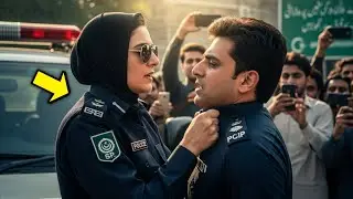 “SP ম্যাডাম ইন অ্যাকশন —গাড়ি ছাড়ার নামে ঘুষ নিচ্ছিল পুলিশ, কিন্তু যাত্রী ছিলেন এসপি জারা মালিক! 🚔🔥”