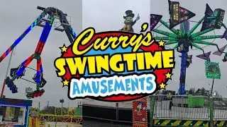 Wettest funfair ever?- Curry's Funfair Let's Go Hydro Carryduff Vlog 2025
