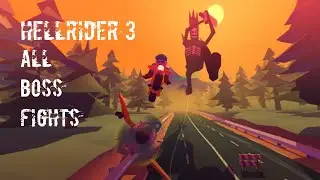 Hellrider 3 - All Boss Fights + Skeleton King Trap Android Gameplay