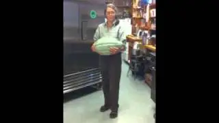 How to break open a Hubbard Squash
