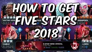 How To Get Five Star Champions 2018 - Five Star Shard Farming Guide - Marvel Contest Of Champions