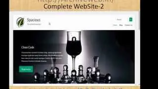 How to create free website with most beautiful wordpress spacious theme