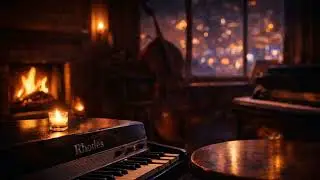 Cozy Ambient Jazz ☕ Warm Late-Night Jazz for Relaxing, Studying & Unwinding