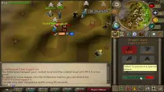 RuneScape - Wilderness PKing Video 1 | 200M + loot | AGS PKs | High Risk | Pwn D Good