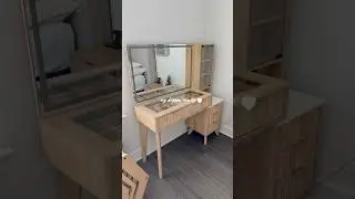 My New Makeup Vanity | Beauty Room Transformation | Dream Vanity Mirror | Makeup & Fragrance