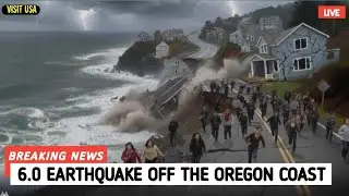 HORRIBLE: 6.0 Magnitude Earthquake Shakes Oregon, US! Cascadia Zone Threat Increases
