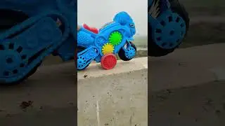 🏍️😚❣️👍Super Cool Blue Monster BikeUnboxing & Review | Kid's Toy BikeMust-Watch Unboxing Video!