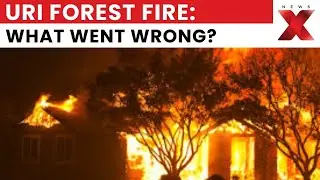 Breaking News: Massive Forest Fire Breaks Out in Uri Sector, North Kashmir | NewsX