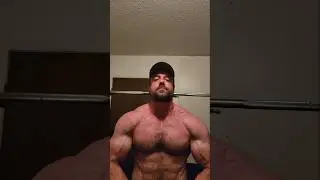 pump check chest flex red face #bodybuilding #motivation #workout