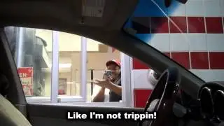 Drive Thru Invisible Driver Prank