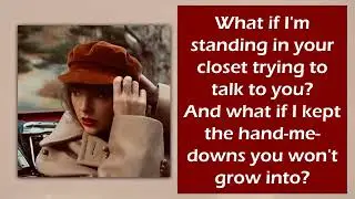 RONAN - Taylor Swift (Taylor&rsquo;s Version) (lyrics)