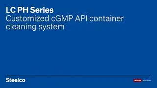 LC PH Series - Customized API Container Washing | cGMP Washer | Steelco Group